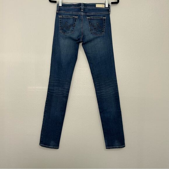 AG Adriano Goldschmied The Stilt Cigarette Leg Skinny Jeans 10 Years Rio Size 25 - Picture 11 of 14